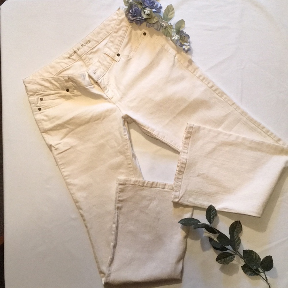Michael Kors cream colored Jeans for spring! 